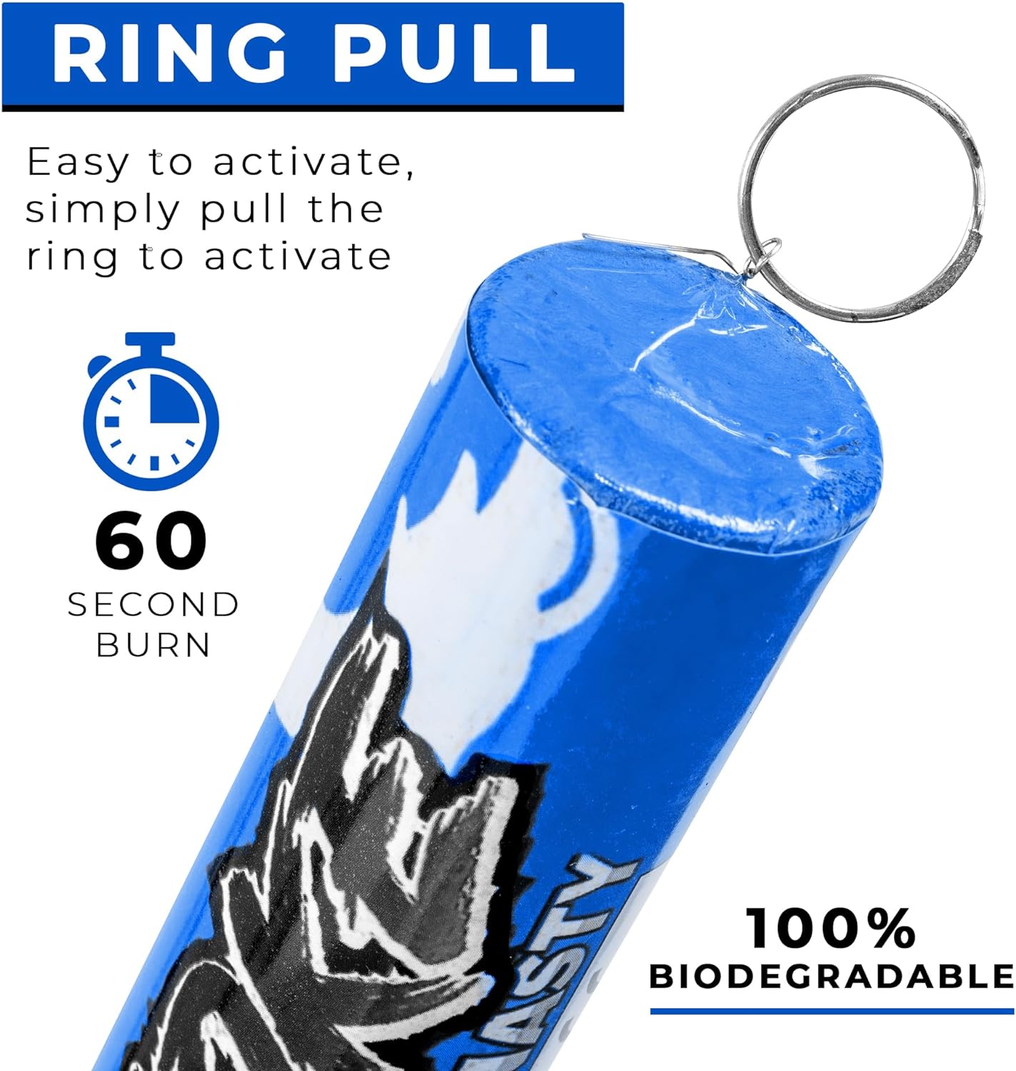 Blue Ring Pull - 60 Seconds