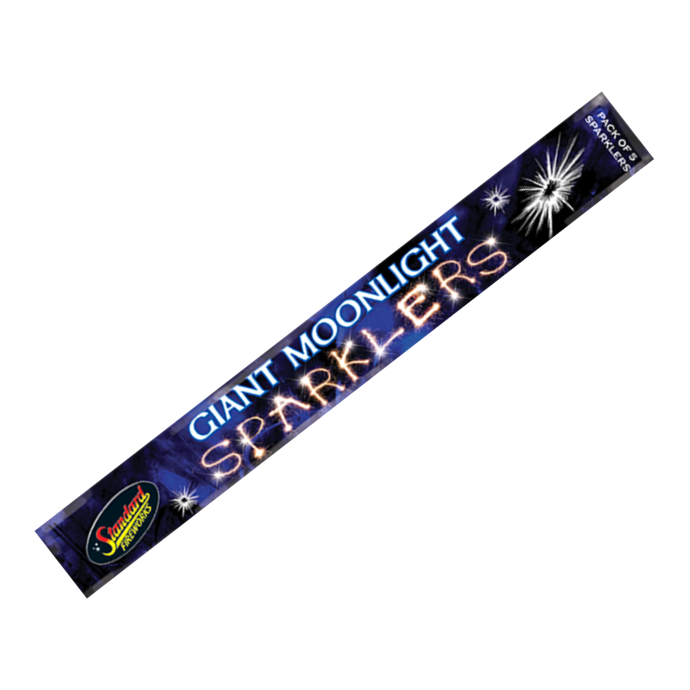 Monster Golden 18' Sparklers Pack of 5
