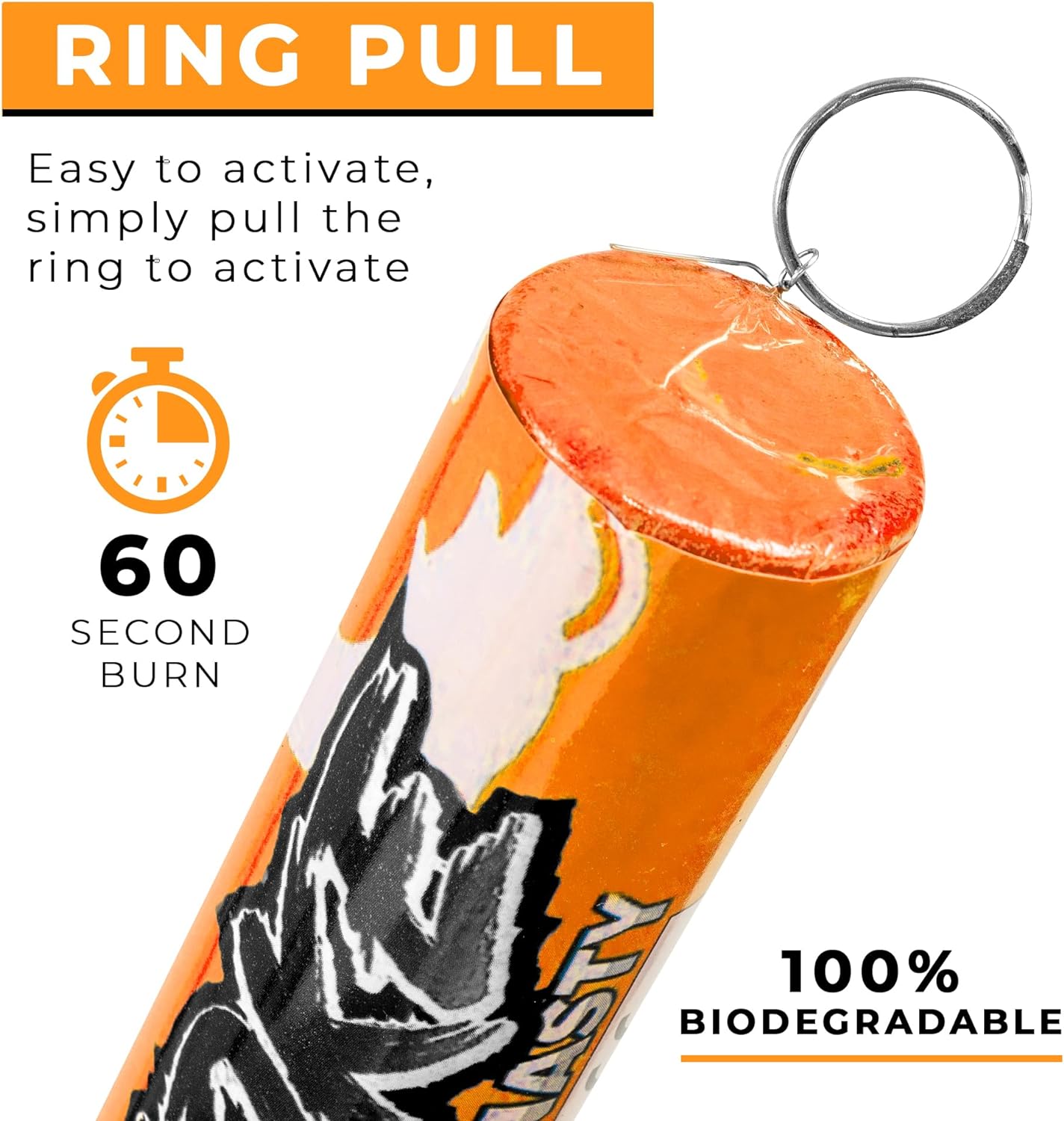 Orange Ring Pull - 60 Seconds